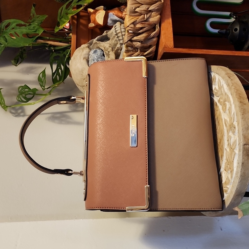 Blush crossbody bag